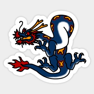 Blue Dragon Sticker